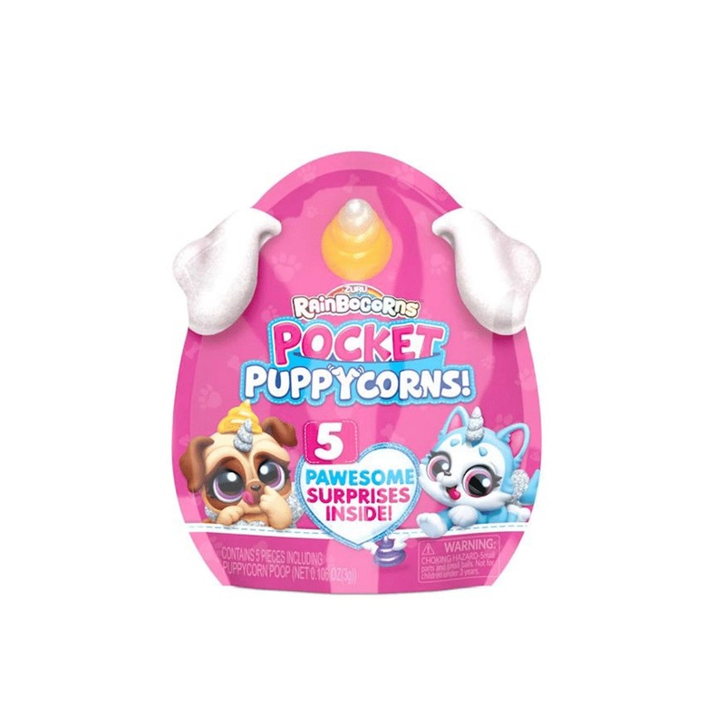 RAINBOCORNS POCKET PUPPYCORN BOBBLE HEAD
