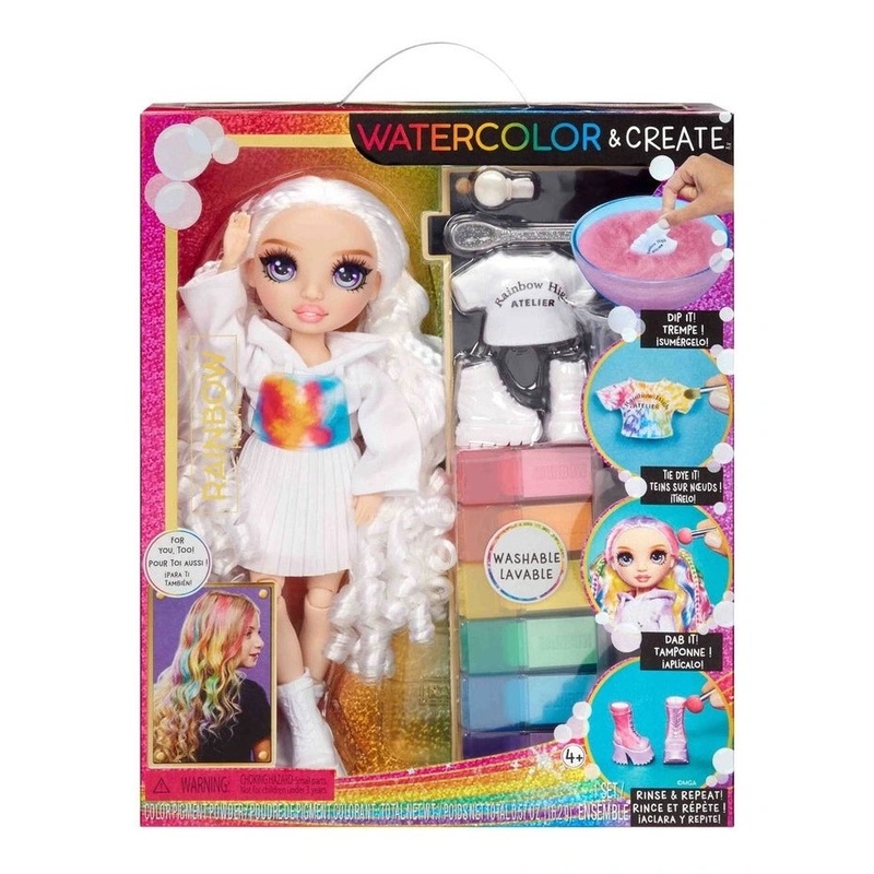 RAINBOW HIGH DOLL COLOR & CREATE PURPLE