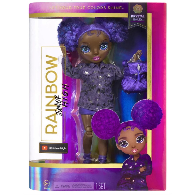Rainbow High Junior Doll S2 Krystal Bail