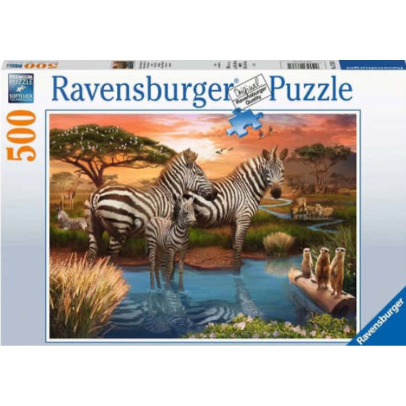 PUZZLE 500PC ZEBRA