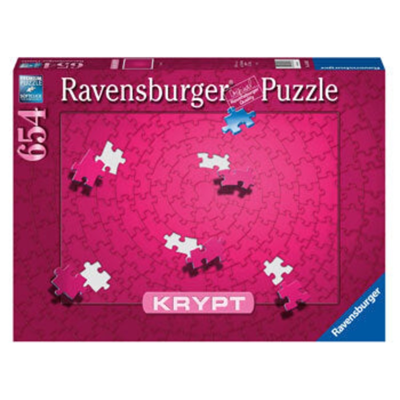 Puzzle 654Pc Krypt Pink Spiral