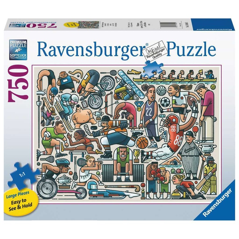 PUZZLE 750PC ATHLETIC FIT XL