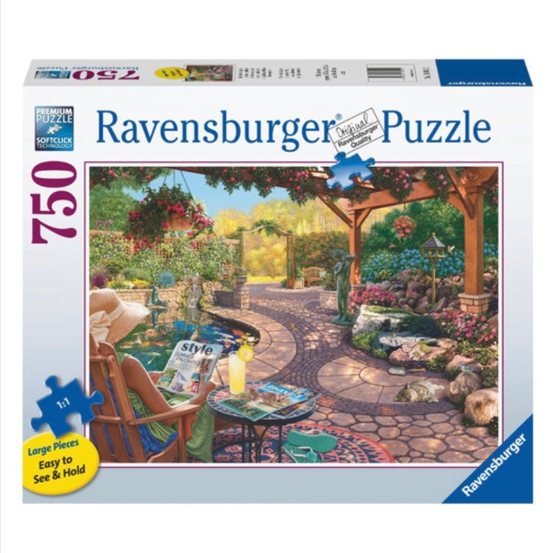 PUZZLE 750PC COSY BACKYARD BLISS