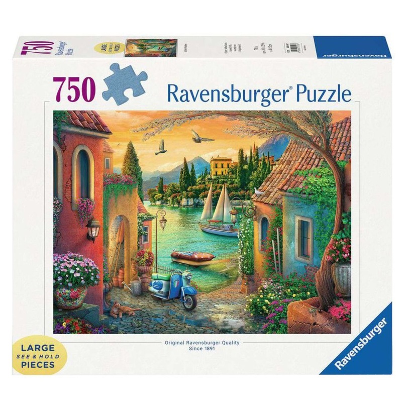 PUZZLE 750PC EUROPEAN VILLA VIEWS