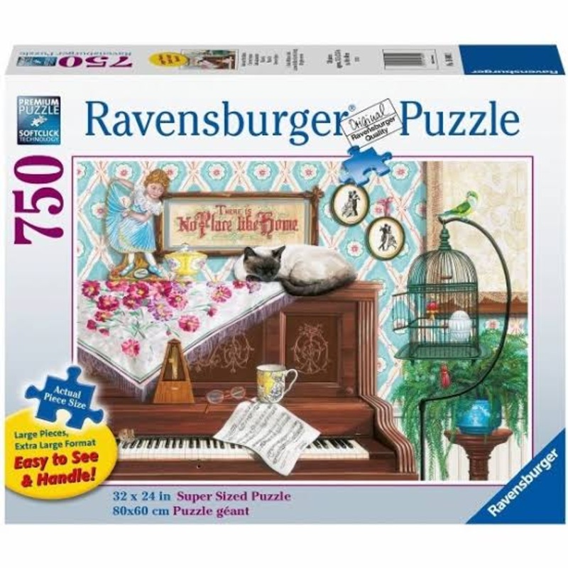 PUZZLE 750PC PIANO CAT