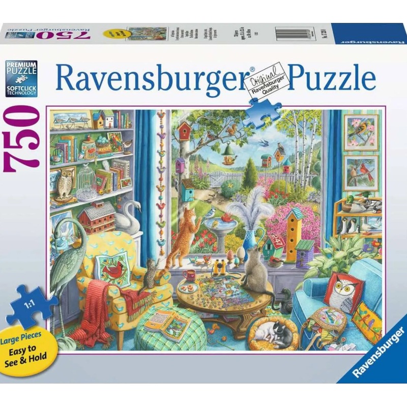PUZZLE 750PC THE BIRD WATCHERS