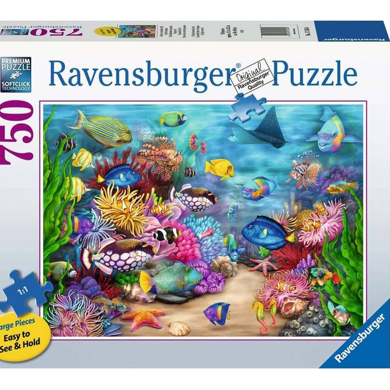 PUZZLE 750PC TROPICAL REEF LIFE