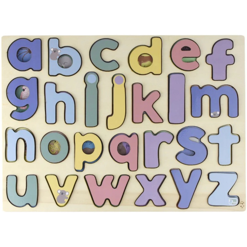 PUZZLE AUS ANIMALS LOWERCASE ALPHABET