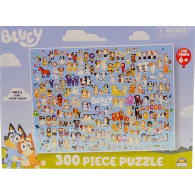PUZZLE BLUEY 300PC