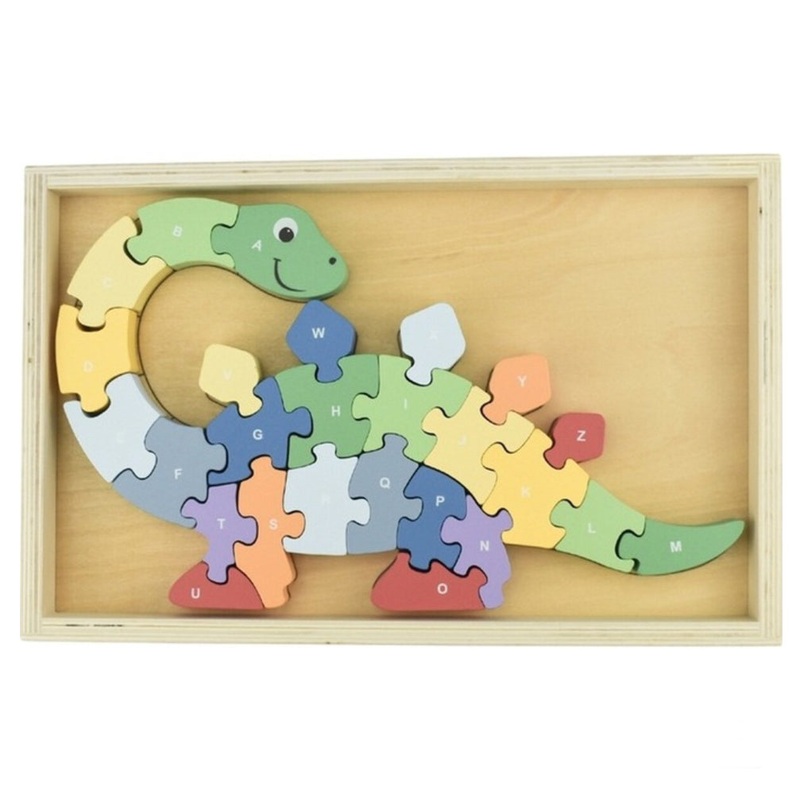 PUZZLE CHUNKY A-Z DINOSAUR