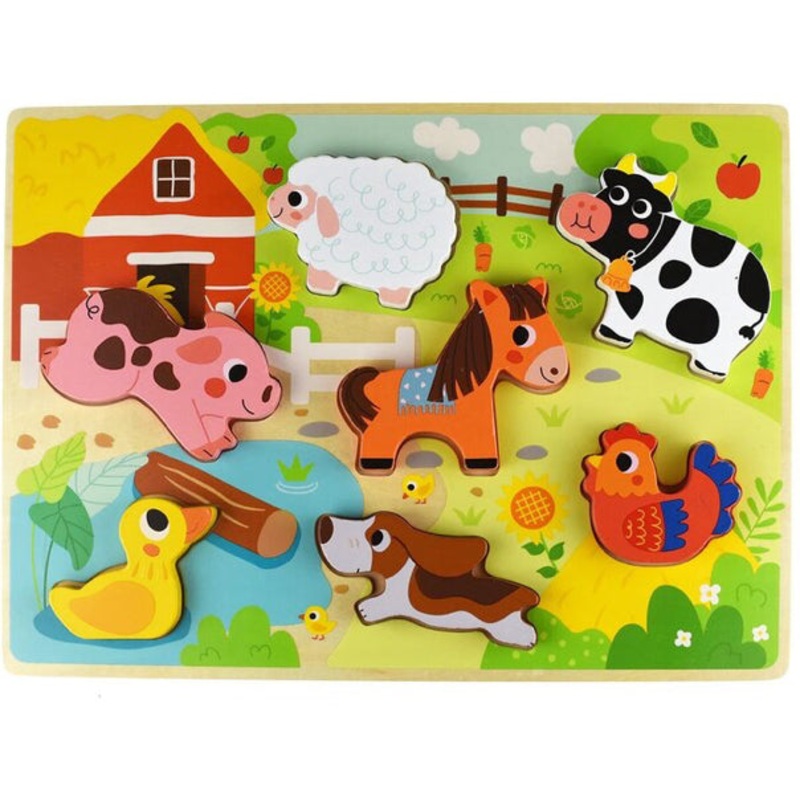 PUZZLE CHUNKY FARM