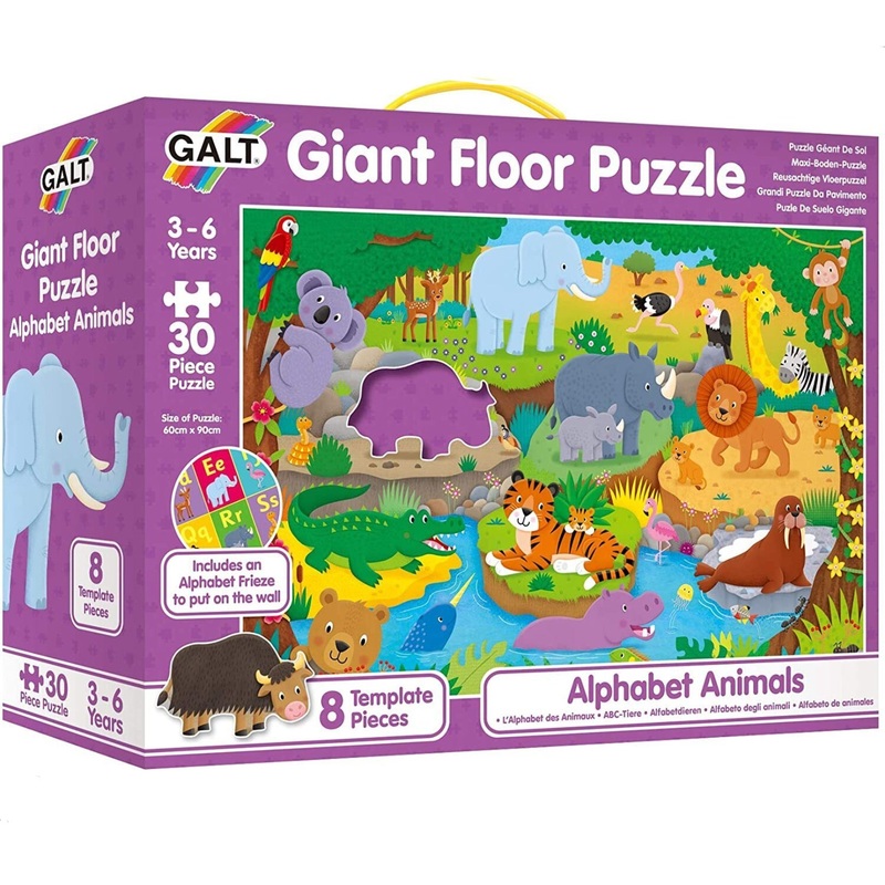 PUZZLE GALT FLOOR ALPHABET ANIMALS