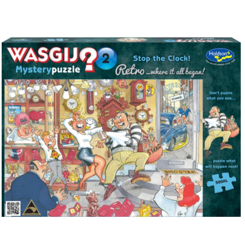 Puzzle Wasgij #2 Retro Stop The Clock