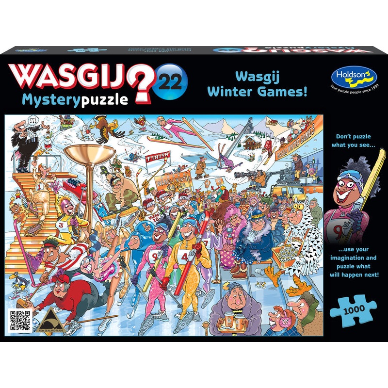 Puzzle Wasgij #22 Mystery Winter Games