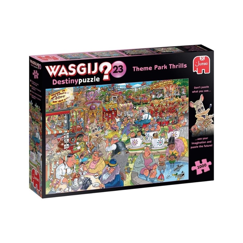 Puzzle Wasgij #23 Theme Park Thrills