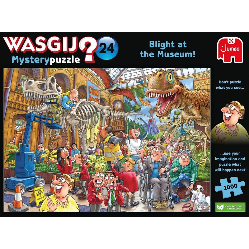 PUZZLE WASGIJ #24 MYSTERY AT THE MUSEUM