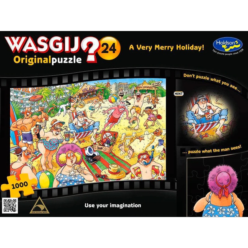 PUZZLE WASGIJ #24 ORIGIN VERY MERRY HOLI
