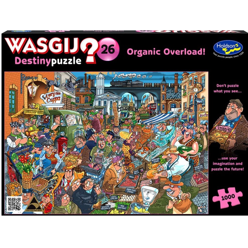 PUZZLE WASGIJ #26 DEST ORGANIC OVERLOAD