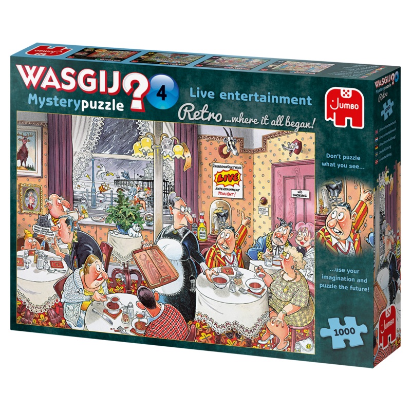 PUZZLE WASGIJ #4 MYSTERY LIVE ENTERTAINE