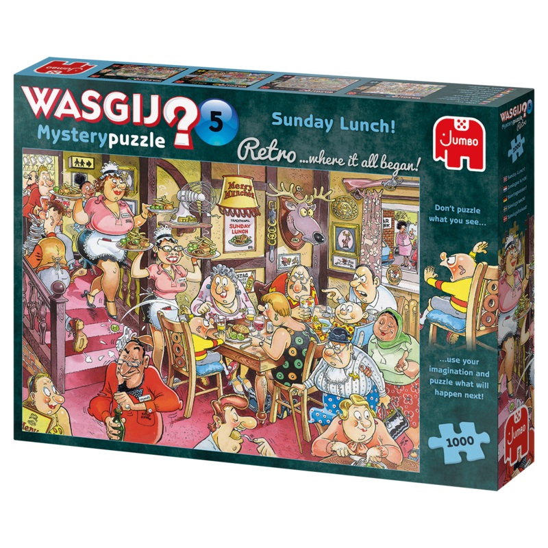 PUZZLE WASGIJ #5 MYSTERY SUNDAY LUNCH