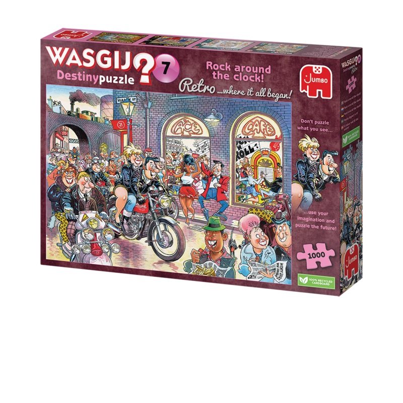 PUZZLE WASGIJ #7 DESTI ROCK AROUND CLOCK