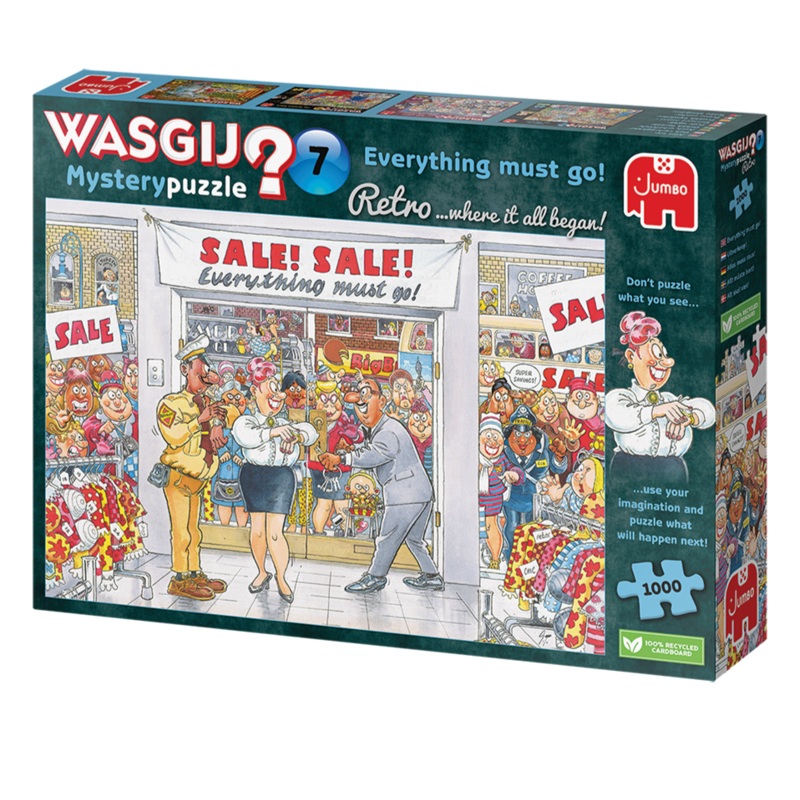 PUZZLE WASGIJ #7 MYSTERY EVERYTHING MUST