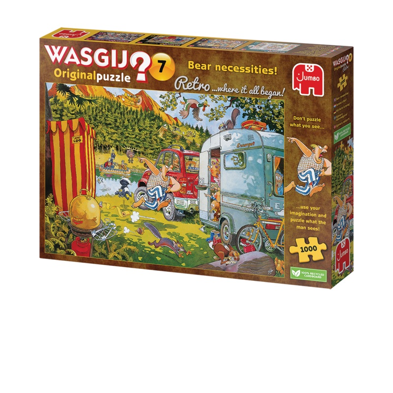 PUZZLE WASGIJ #7 ORIGINAL BEAR NECESSITI