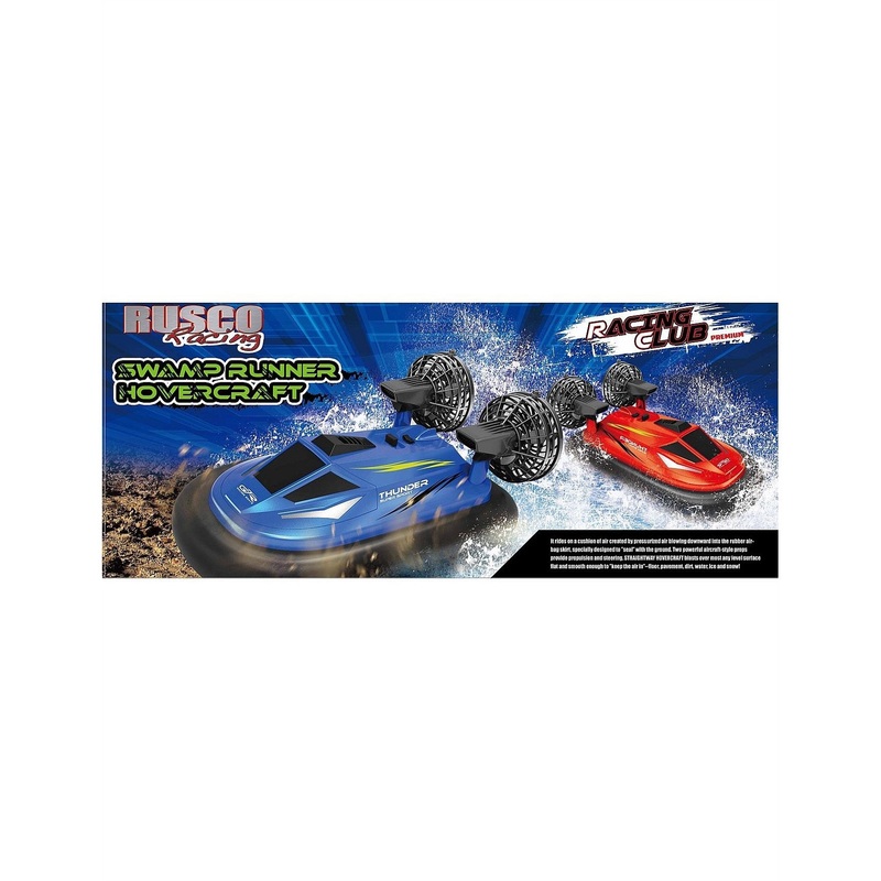 R/C 3 MOTOR SWAMP RUNNER HOVERCRAFT