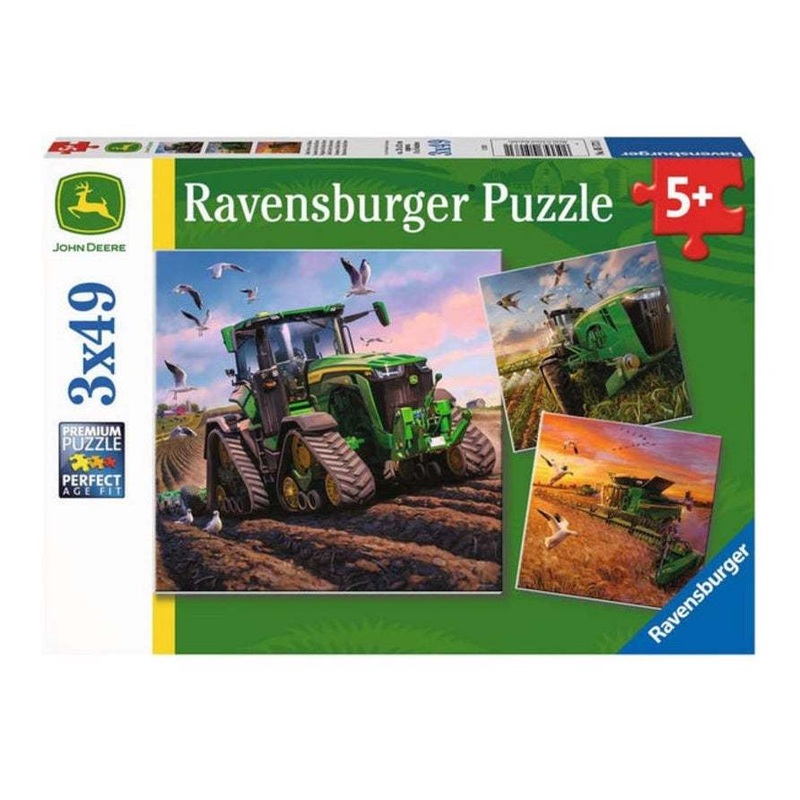 PUZZLE 3X49PC JOHN DEERE SEASONS