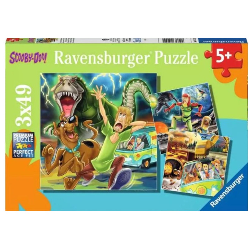 Puzzle 3X49Pc Scooby Doo Fright Night