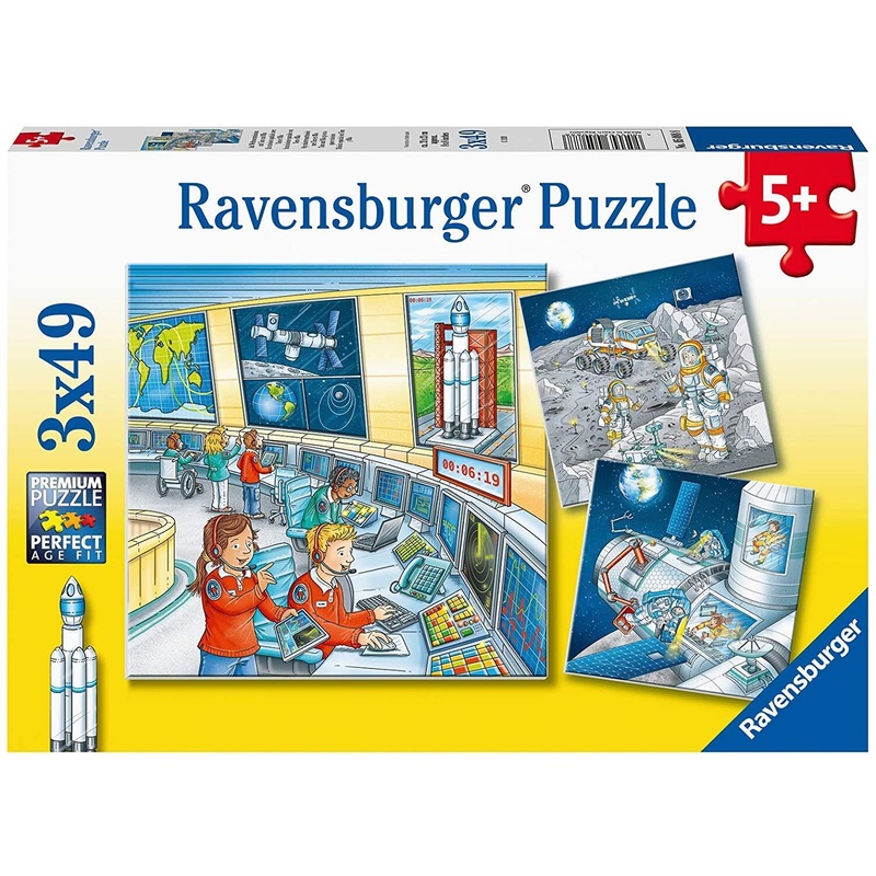 Puzzle 3X49Pc Tom & Mia Space Mission