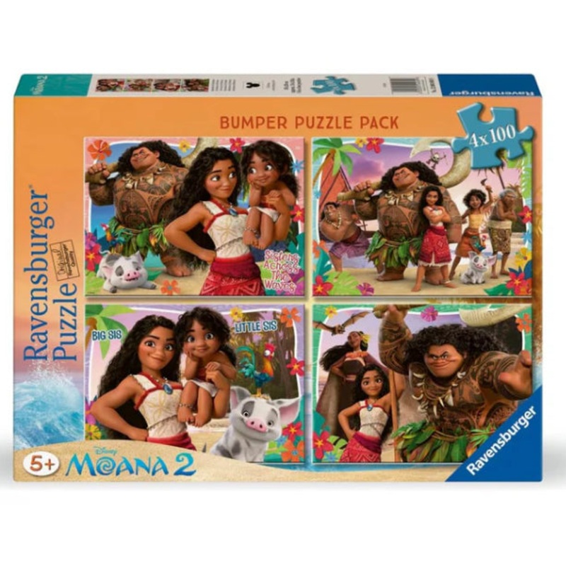 PUZZLE 4 IN 1 MOANA