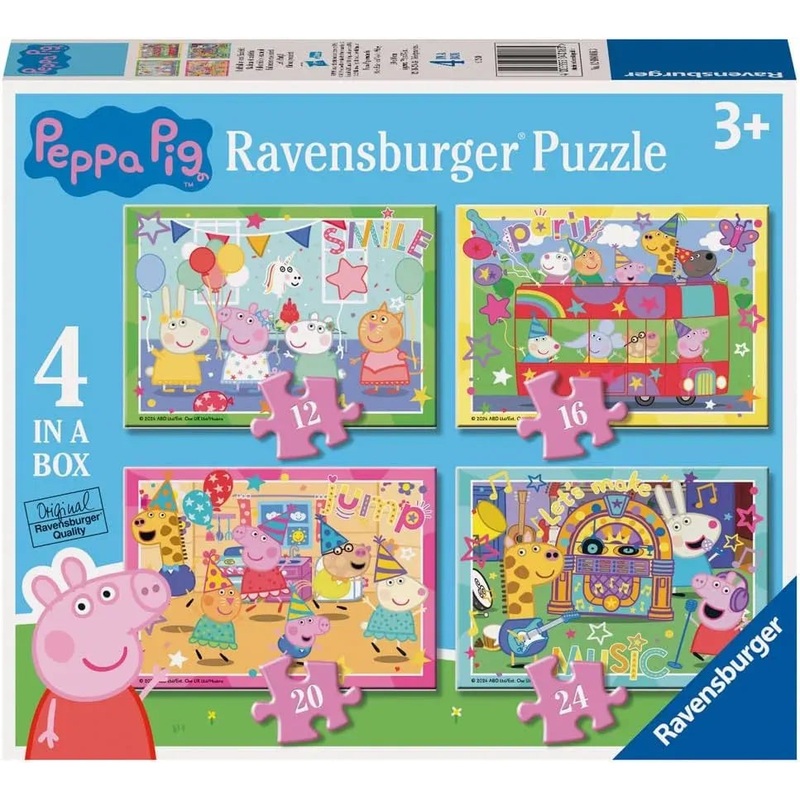 PUZZLE 4 IN 1 PEPPA PIG