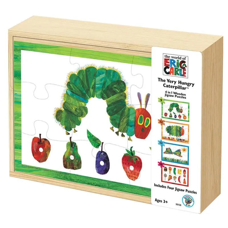 PUZZLE 4 IN 1  VERY HUNGRY CATERPILLAR