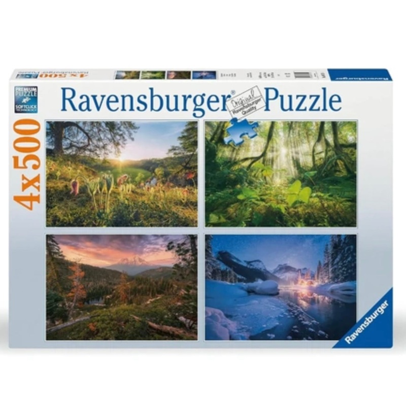 PUZZLE 4X500PC FOUR SEASONS