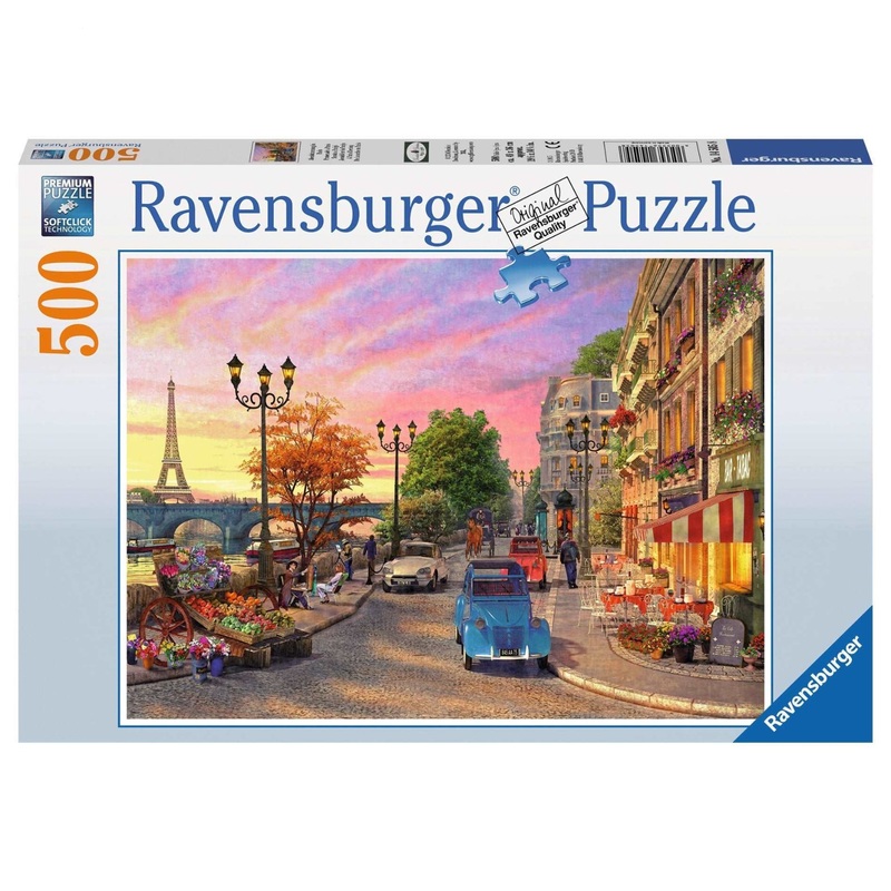 PUZZLE 500PC A PARIS EVENING