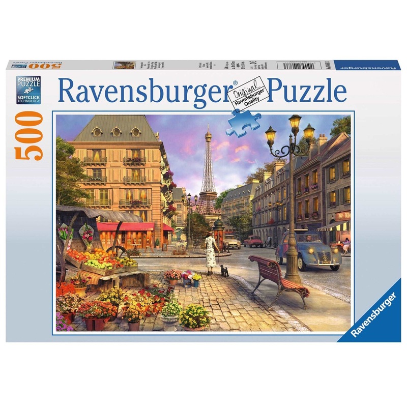 PUZZLE 500PC A WALK THROUGH PARIS NEW