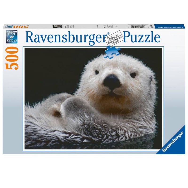 PUZZLE 500PC ADORABLE LITTLE OTTER