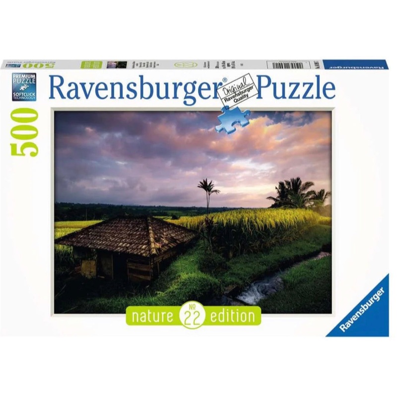 PUZZLE 500PC BALI RICE FIELDS
