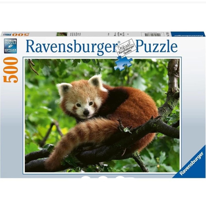 PUZZLE 500PC CUTE RED PANDAS