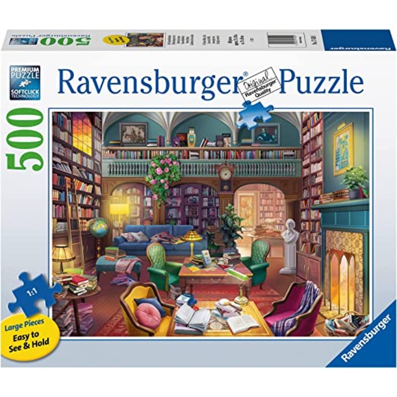 PUZZLE 500PC DREAM LIBRARY ARGE