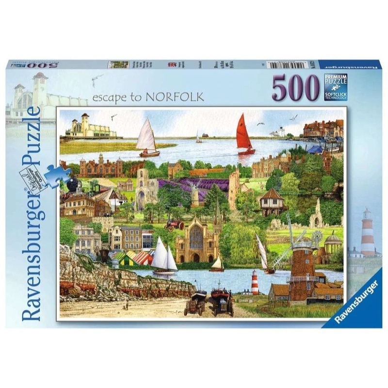 Puzzle 500Pc Escape To Norfolk