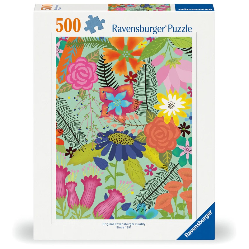 PUZZLE 500PC FLOWERJUNGLE