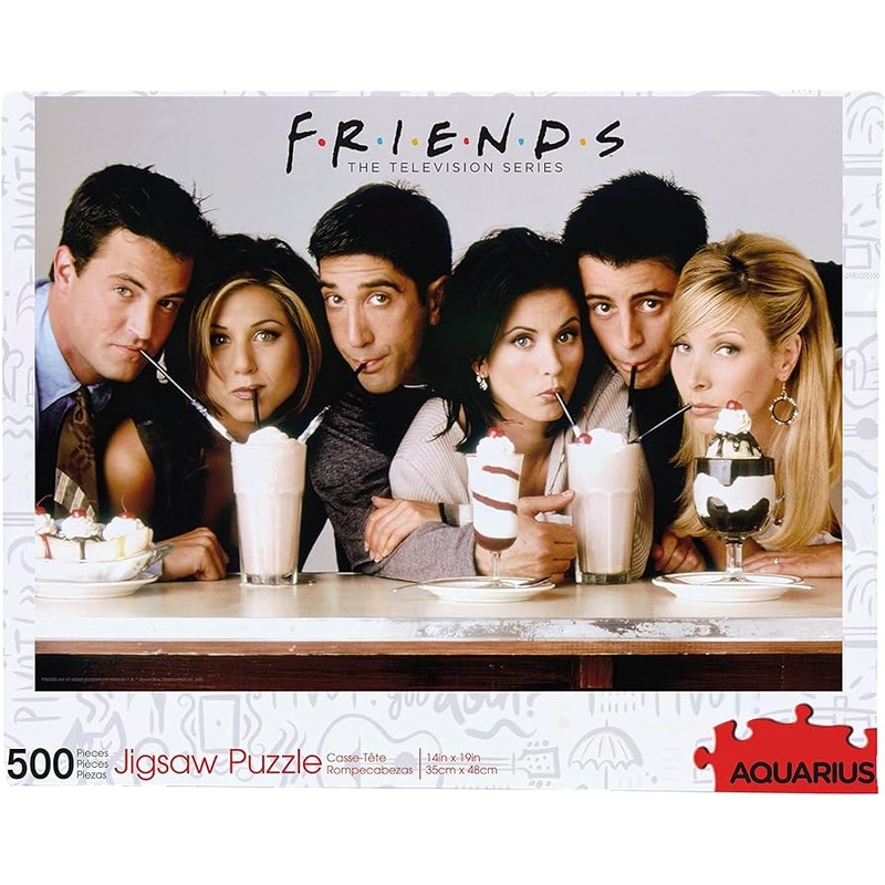 Puzzle 500Pc Friends Milkshakes