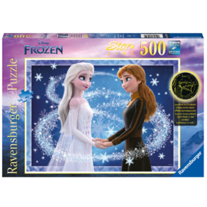 PUZZLE 500PC FROZEN THE SISTERS ANNA/ELS