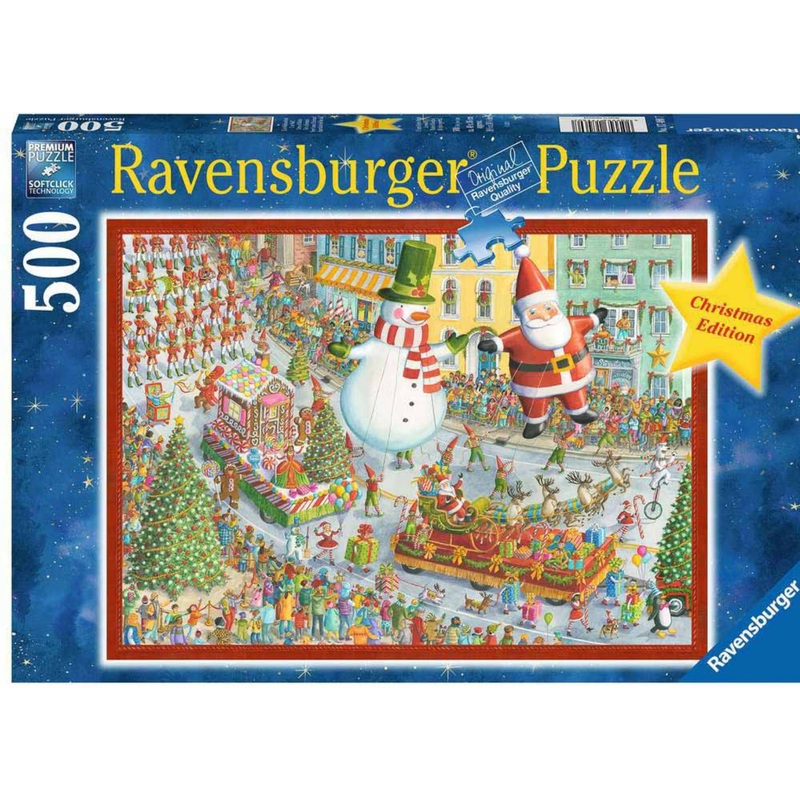 PUZZLE 500PC HERE COMES CHRISTMAS