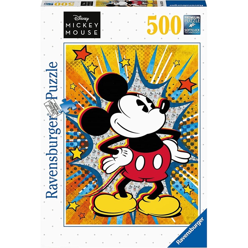 PUZZLE 500PC MICKEY MOUSE
