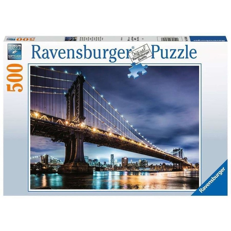 PUZZLE 500PC NY THE CITY NEVER SLEEPS NE