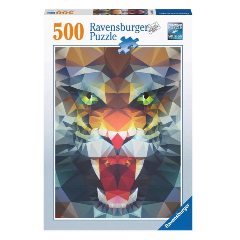 PUZZLE 500PC POLYGON LION