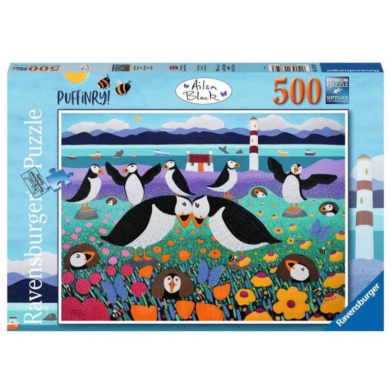 Puzzle 500Pc Puffinry
